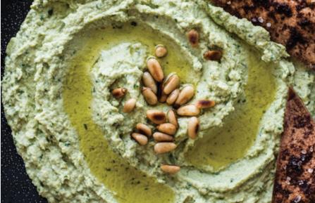 Green hummus