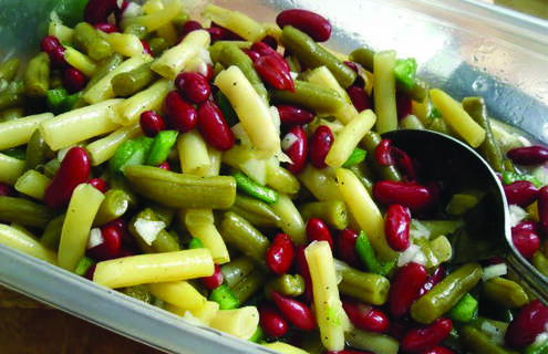 Three bean salad